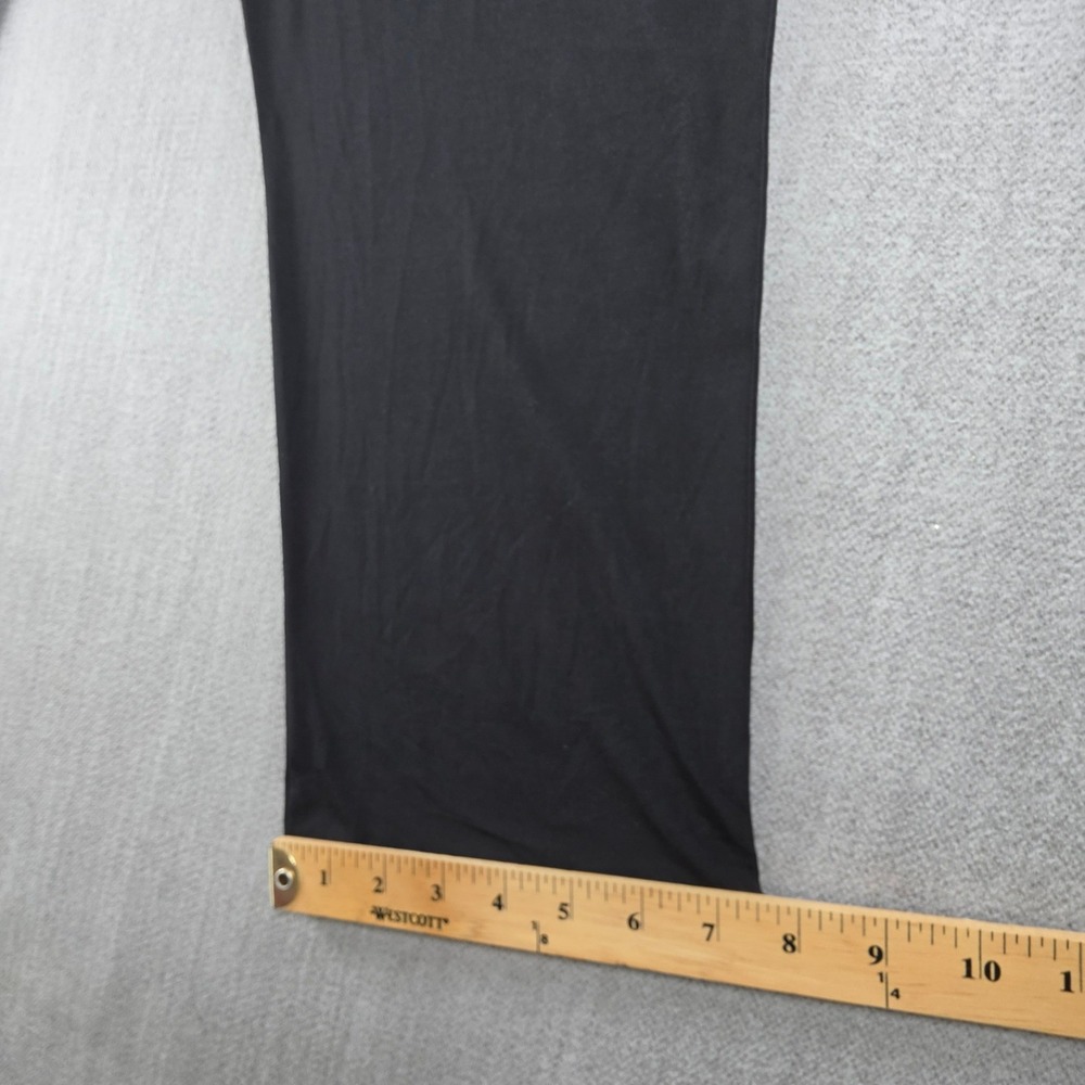Slinky Brand Pants Womens 1X Black Elastic Waist Straight Leg Stretch 8143-D14 - Picture 8 of 16